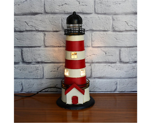 Lighthouse LED Lamp Red