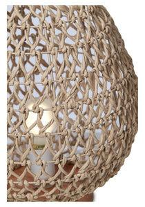 Woven Table Lamp Medium