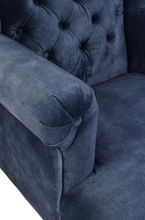Load image into Gallery viewer, Velvet Wingback Chair
