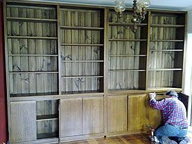 Recycled Timber Wall Unit
