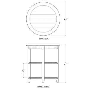 Luna Round Side Table