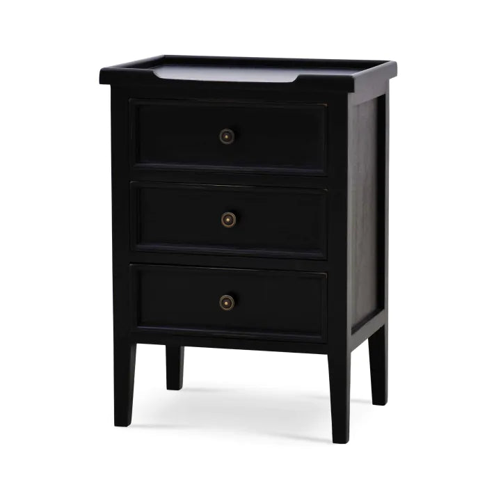 Eton 3 Drawer Bedside