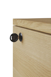 Ethnicraft Oak Billy Box Office Drawer Unit