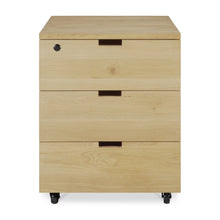 Load image into Gallery viewer, Ethnicraft Oak Billy Box Office Drawer Unit