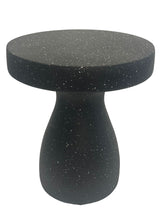 Load image into Gallery viewer, Mushroom Side Table Black with Fleck