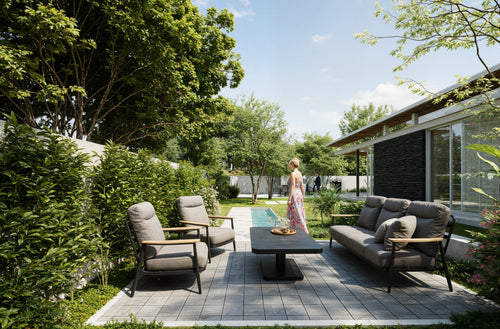 Melton Craft Lennox 4 Pce Outdoor Setting