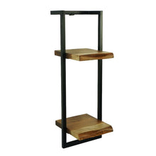 Load image into Gallery viewer, Live Edge 2 Tier Shelf