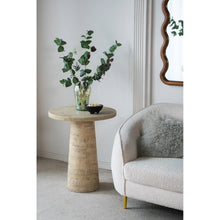 Load image into Gallery viewer, Logan Cement Round Side Table.