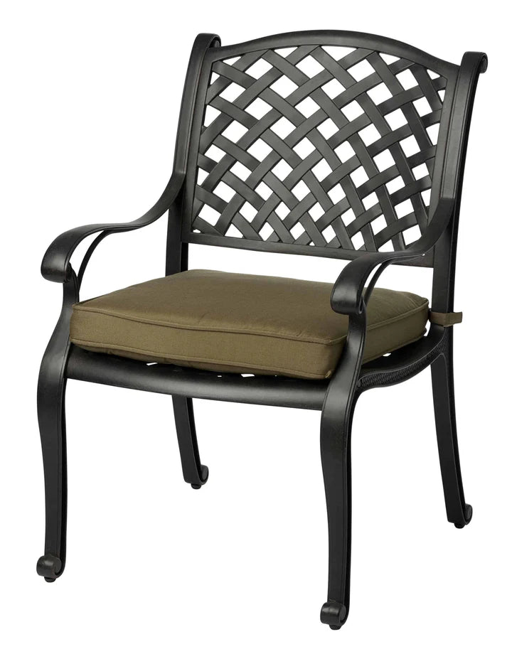 Melton Craft Outdoor Nassau Chair with Cushion