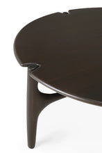 Load image into Gallery viewer, Ethnicraft Mahogany PI Round Coffee Table Dark Brown