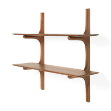 Load image into Gallery viewer, Ethnicraft Mahogany PI Wall Shelves