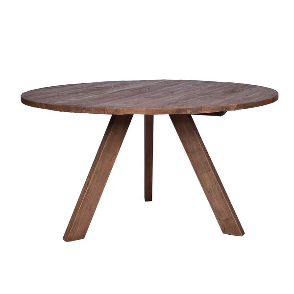 Recycled Elm Round Dining Table