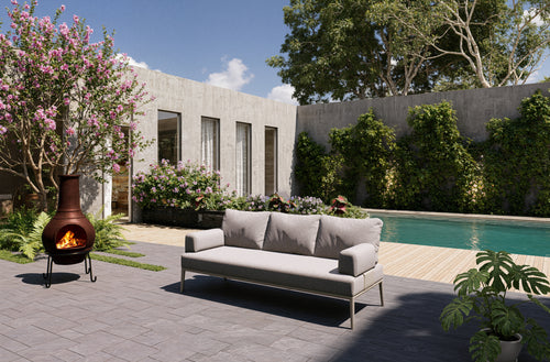 Melton Craft Milan 3 Seater Outdoor Sofa