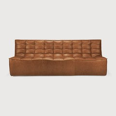 Ethnicraft N701 Leather  Sofa