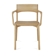 Load image into Gallery viewer, Ethnicraft Oak PI Dining Chair with Armrest
