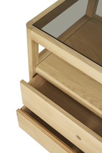 Ethnicraft Oak Spindle Chest of Drawers