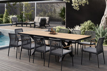 Load image into Gallery viewer, Melton Craft Santiago Outdoor Teak Extension Table