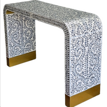Load image into Gallery viewer, Mother of Pearl Console Table