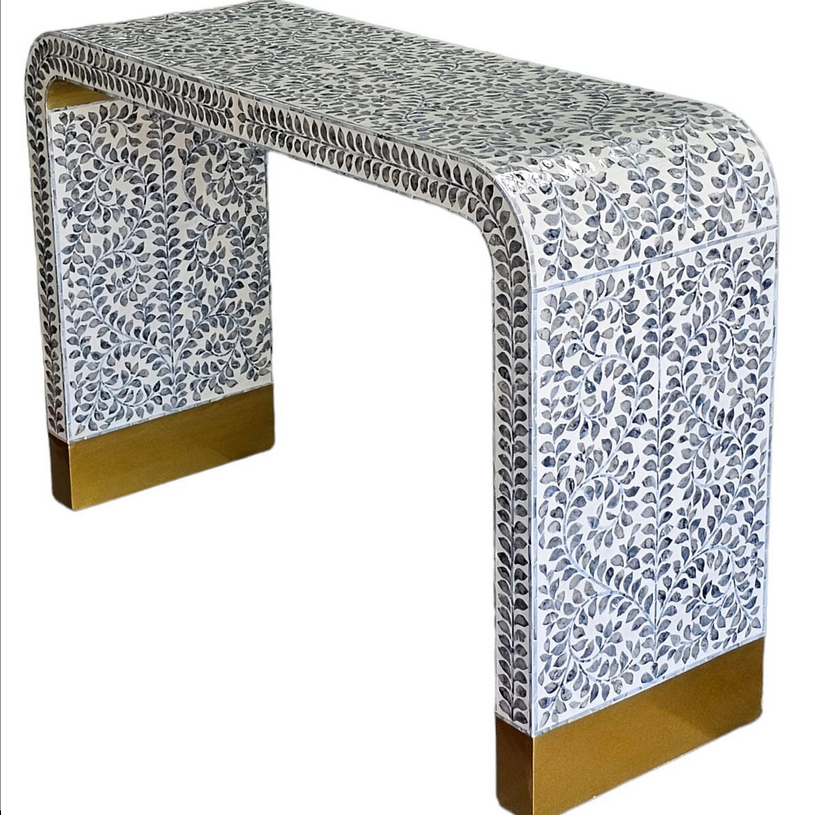 Mother of Pearl Console Table