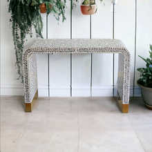 Load image into Gallery viewer, Mother of Pearl Console Table