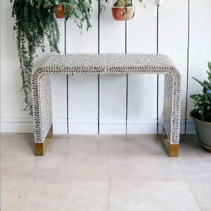 Mother of Pearl Console Table