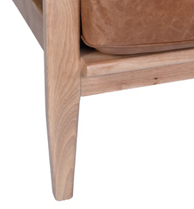 Buckle Leather Armchair