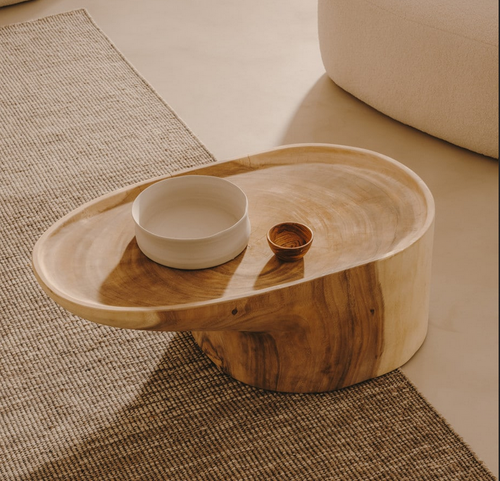 Mungur Wood Coffee Table