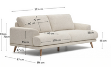 Load image into Gallery viewer, Karin 2 Seater Sofa