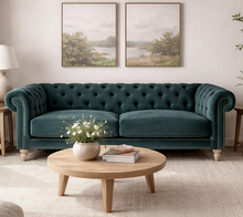 Load image into Gallery viewer, Chesterfield Velvet Sofa
