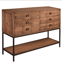 Load image into Gallery viewer, Officer 6 Drawer Sideboard