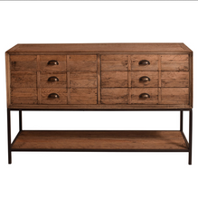 Load image into Gallery viewer, Officer 6 Drawer Sideboard