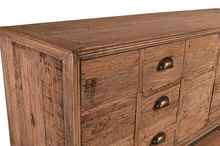 Load image into Gallery viewer, Officer 6 Drawer Sideboard