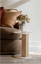 Load image into Gallery viewer, Travertine Side Table
