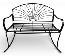 Load image into Gallery viewer, Outdoor 2 Seater Rocking Bench