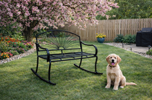 Load image into Gallery viewer, Outdoor 2 Seater Rocking Bench