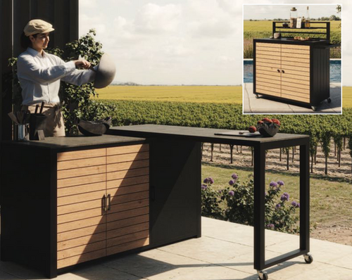 Melton Craft Cucina Swivel Workstation