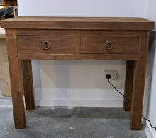 Load image into Gallery viewer, Teak Driftwood Console