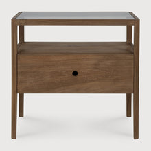 Load image into Gallery viewer, Ethnicraft Teak Spindle Bedside Table