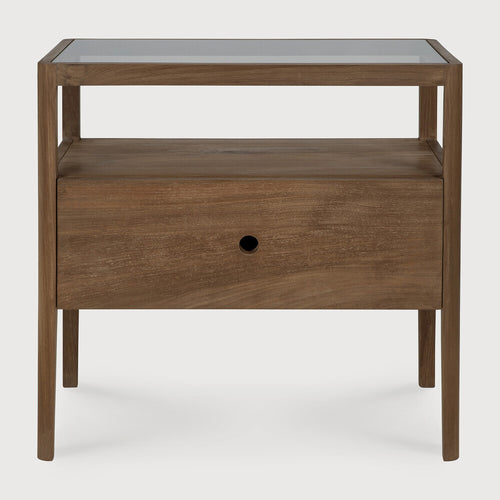 Ethnicraft Teak Spindle Bedside Table