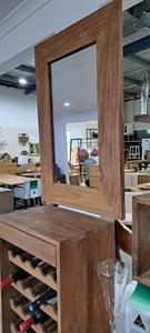 Teak Driftwood Mirror