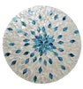 Load image into Gallery viewer, Mother of Pearl Aqua Side Table