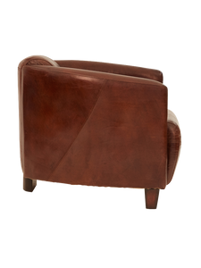 Leather Tub Armchair