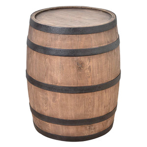 Wine Barrel Side Table