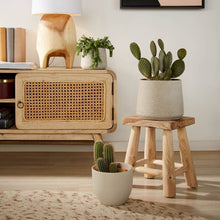 Load image into Gallery viewer, Yumbi Teak Stool