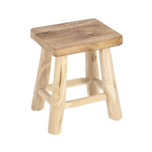 Load image into Gallery viewer, Yumbi Teak Stool