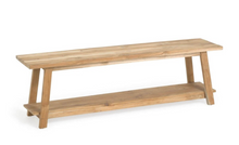 Load image into Gallery viewer, Recycled Teak Bench