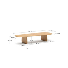 Load image into Gallery viewer, Stylish Solid Oak Coffee Table