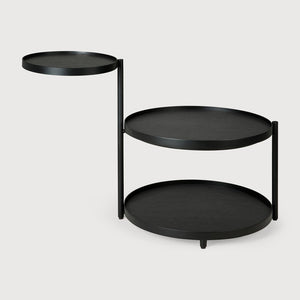 Ethnicraft Swivel Tray Side Table