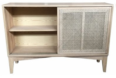 Rattan Wide Cabinet