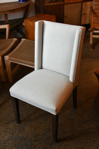 Dining Chair-Upholstered with Timber Legs